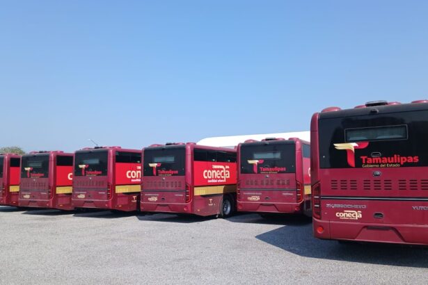 Tamaulipas moderniza transporte público con camiones híbridos