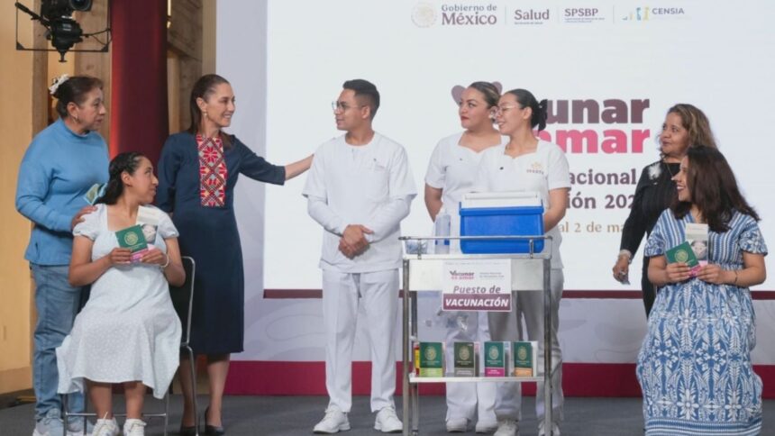 Semana Nacional de Vacunación se extiende durante mayo en México