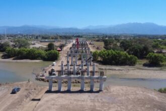 Puente Amado Nervo entre Jalisco y Nayarit llega al 70% de avance