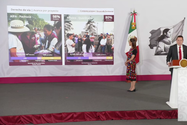 Tren AIFA-Pachuca registra avance del 98% en su construcción