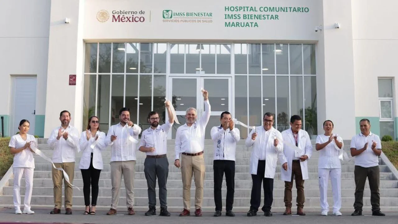 Plan Nacional de Sheinbaum suma nueve hospitales en Michoacán