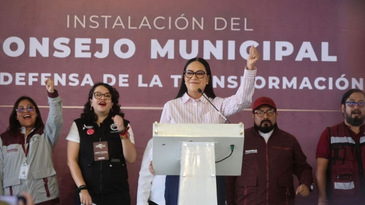 Ariadna Montiel instala Consejo de Morena en Ecatepec