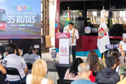 Oaxaca concluye implementación de 35 rutas BinniBus en Valles Centrales