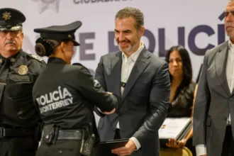 Monterrey refuerza seguridad con 166 nuevos policías municipales