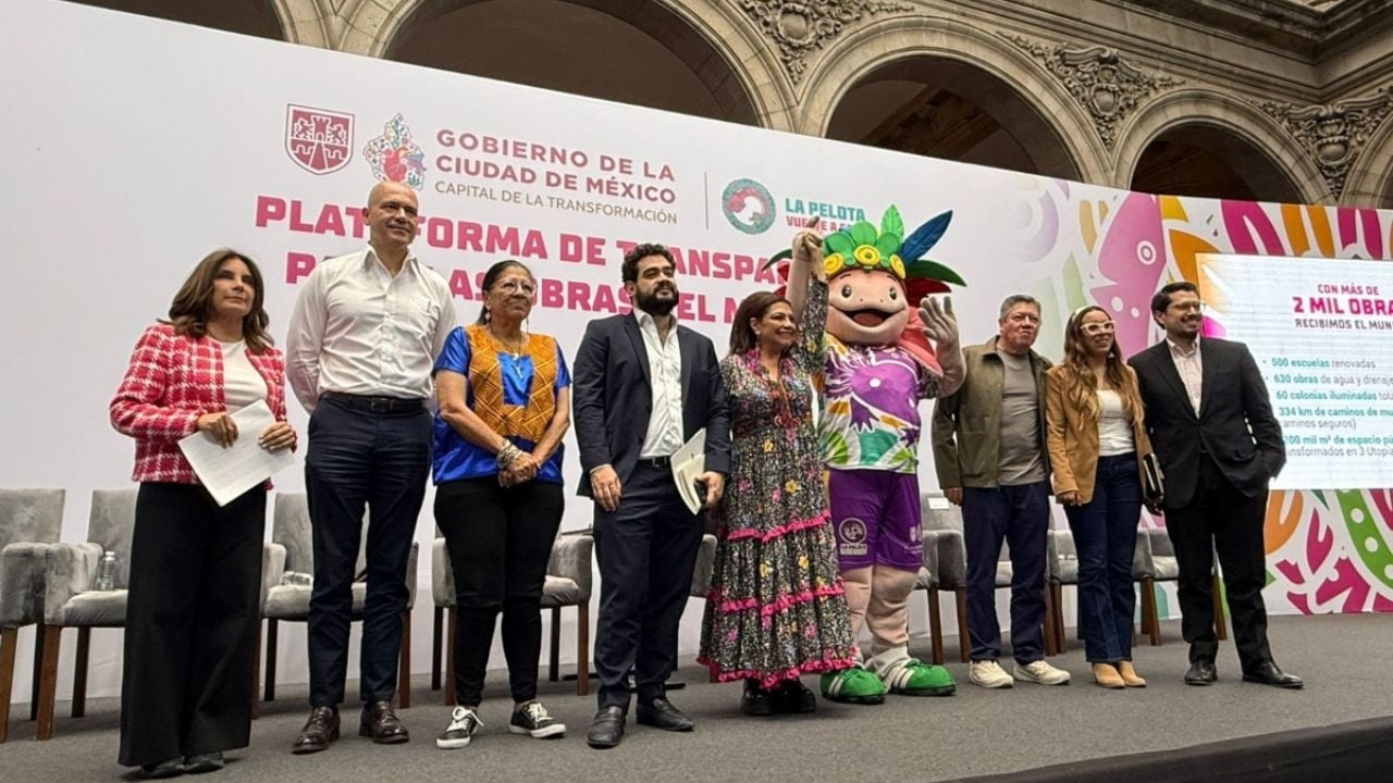 CDMX presenta plataforma para transparentar obras del Mundial 2026