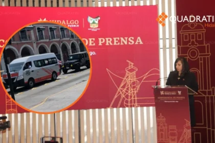 Hidalgo incrementa 20% tarifas del transporte público en 2026