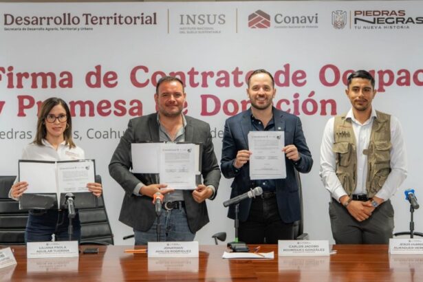Piedras Negras y Conavi construirán 200 viviendas del Bienestar