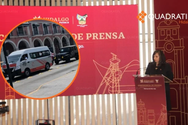 Hidalgo incrementa 20% tarifas del transporte público en 2026