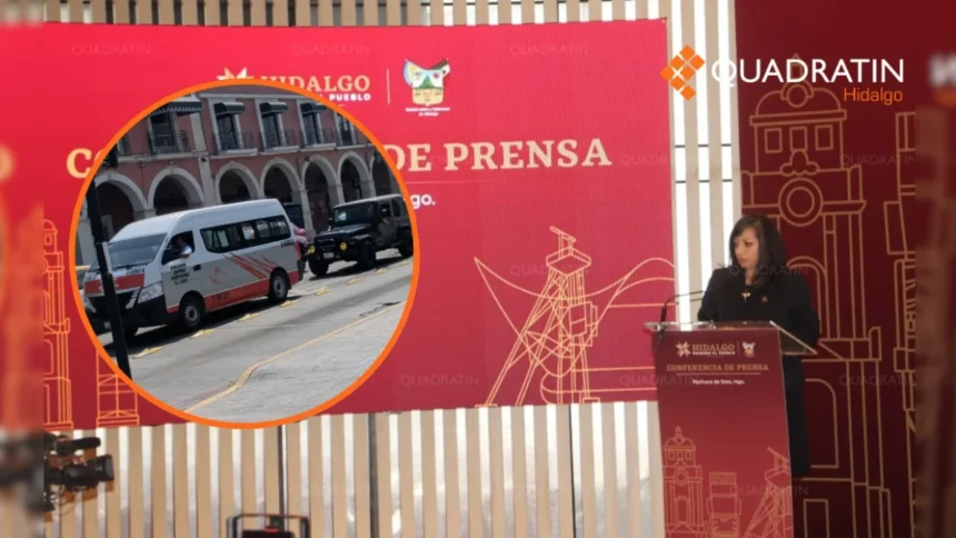 Hidalgo incrementa 20% tarifas del transporte público en 2026