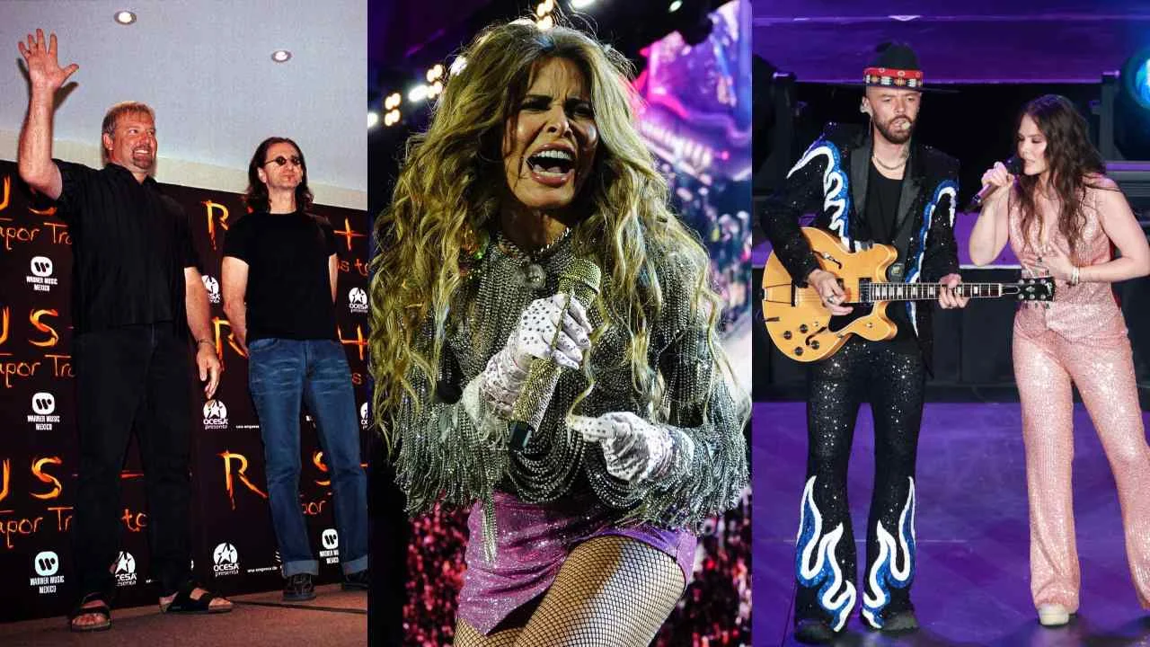 Rush, Gloria Trevi y Jesse & Joy se presentan en CDMX del 19 al 21