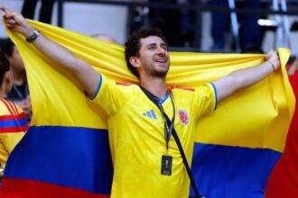 Afición colombiana inunda el Estadio CDMX en Mundial 2026