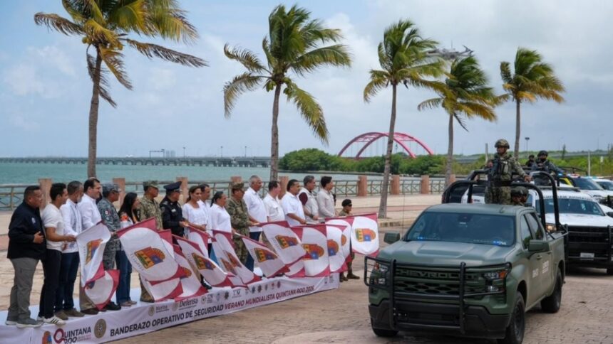 Quintana Roo despliega 9,200 elementos por Mundial 2026