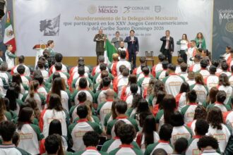 Sheinbaum abanderó a México para Juegos Centroamericanos 2026