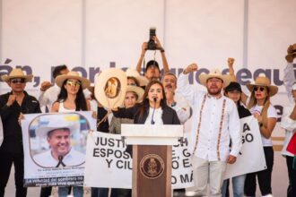 Grecia Quiroz, alcaldesa de Uruapan, bajo investigación de la FGR