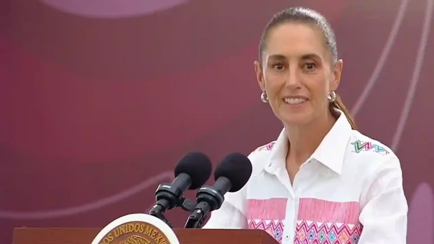 Sheinbaum resalta reducción delictiva y bienestar social en Chiapas