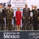 Sheinbaum encabeza desfile por Independencia de México en CDMX