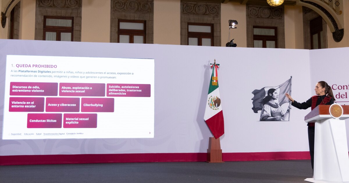 Gobierno prohíbe contenido violento para menores en plataformas