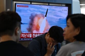 Corea del Norte lanza misiles balísticos hacia el mar de Japón