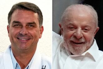 Lula y Flávio Bolsonaro debaten antes del balotaje en Brasil