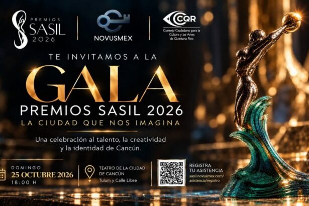 Premios SASIL 2026 distinguirán arte con enfoque ambiental en Cancún