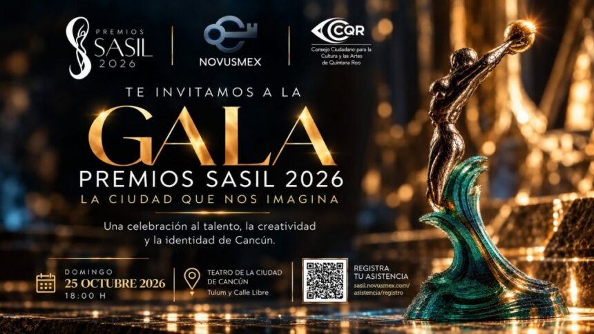 Premios SASIL 2026 distinguirán arte con enfoque ambiental en Cancún
