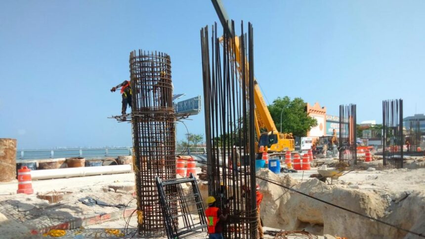 Distribuidor Kukulcán en Cancún avanza 74%, concluirá en 2026